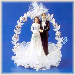 Жених и невеста (пластик), арт.10242