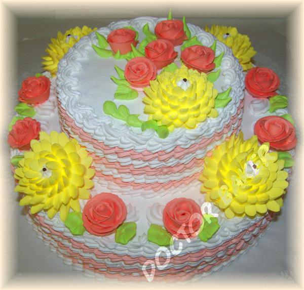 Торт 5007 Цветы - АКЦИЯ