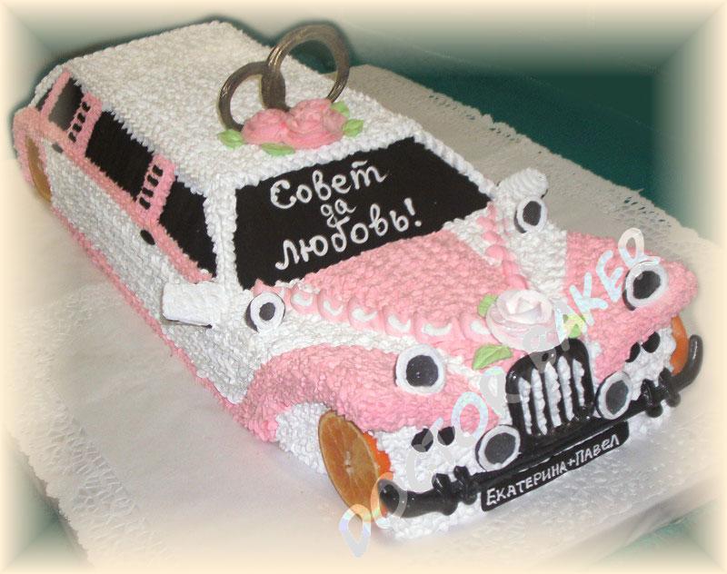 Свадебный торт 2025 Лимузин