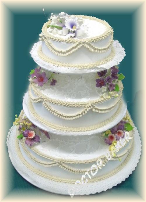 Свадебный торт 2024 Ярусный