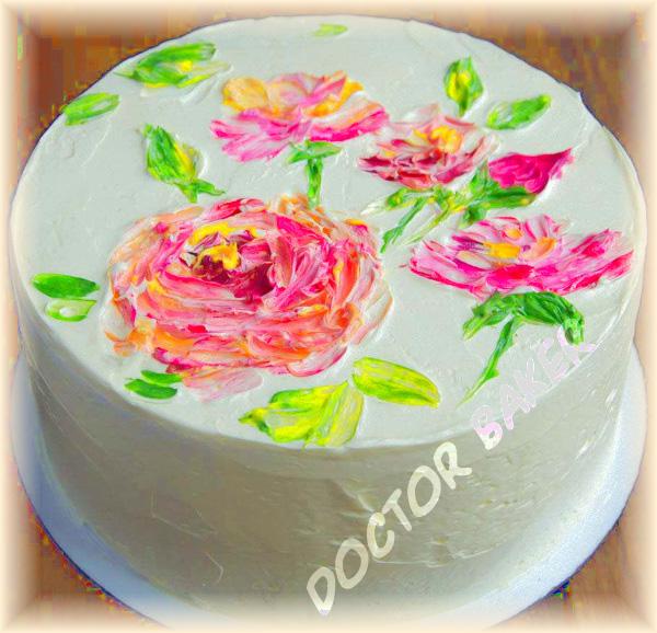Торт 394 Цветки