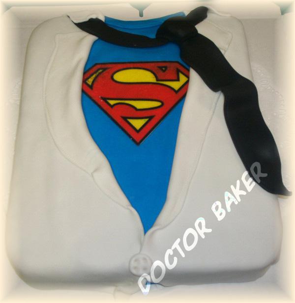 Торт 125 Супермен