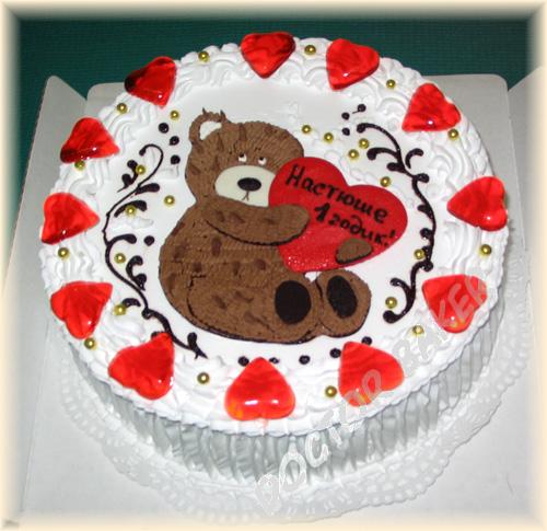 Детский торт 3006 Медвежонок