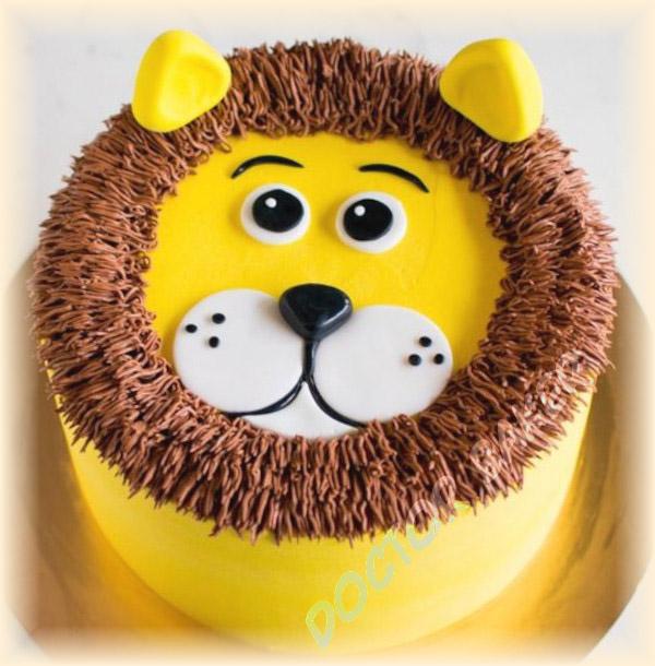 Торт 3105 Сладкий львёнок