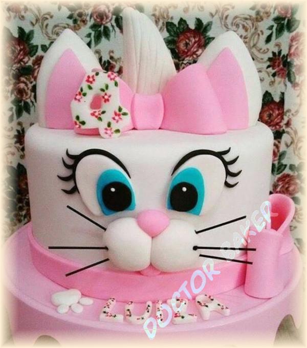 Торт с котятами