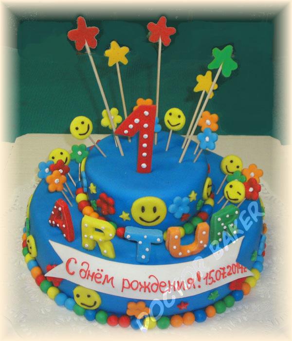 Детский торт 3025 День рождения