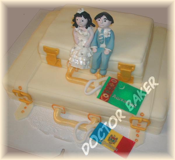 Свадебный торт 2119 Дружба народов