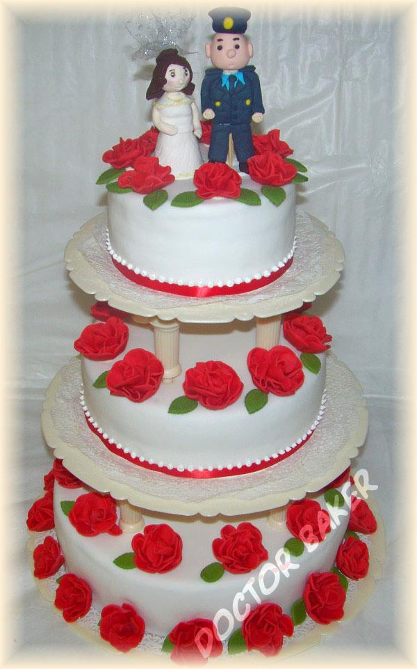 Свадебный торт 2159 Полицейский женится