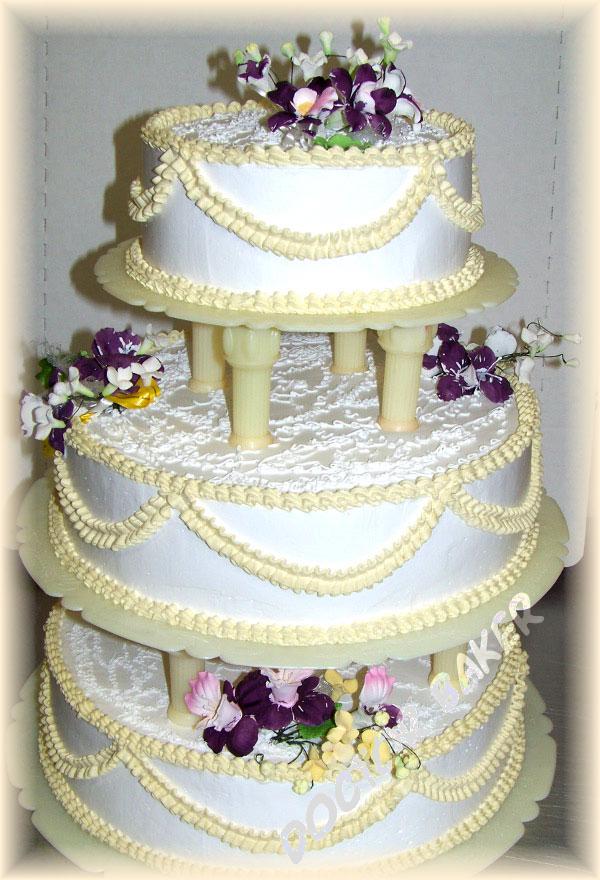 Свадебный торт 2161 Ярусный