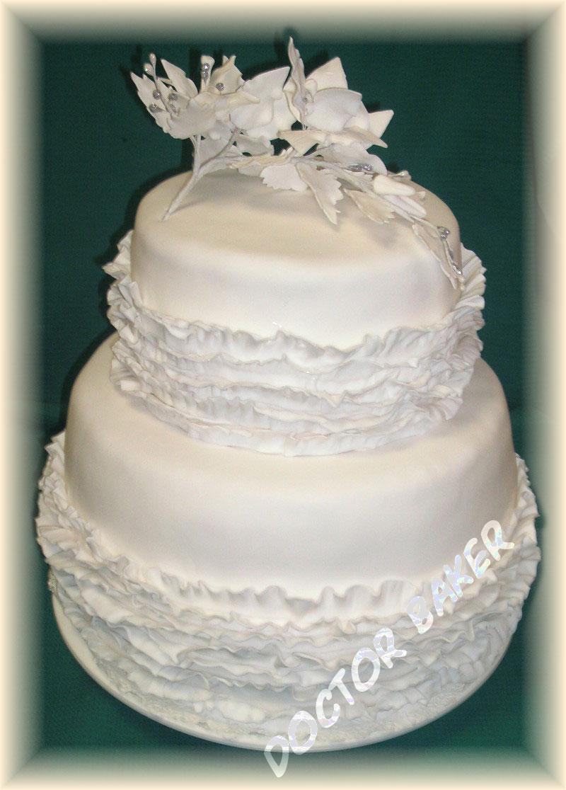 Свадебный торт 2169 Нежность