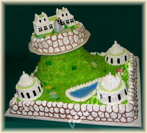 Свадебный торт 2137 Крепость