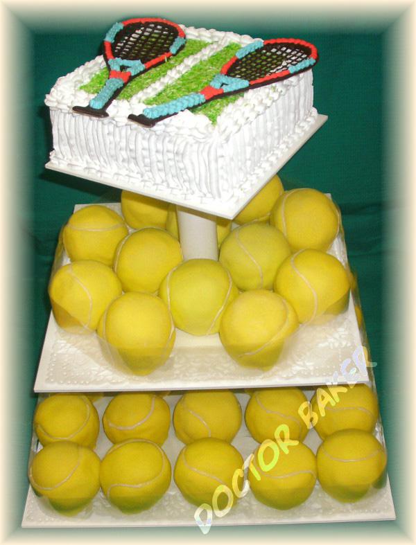 Свадебный торт 2121 Теннис