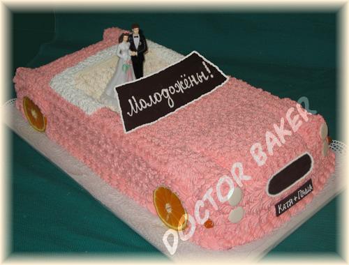 Свадебный торт 2144 Кабриолет