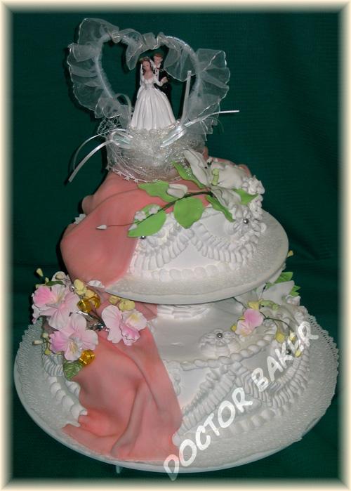 Свадебный торт 2079 Ярусный
