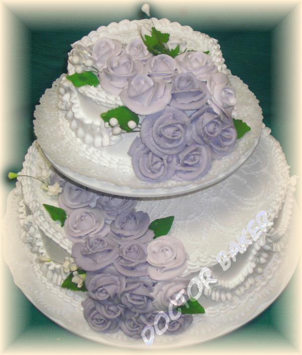 Свадебный торт 2084 Ярусный